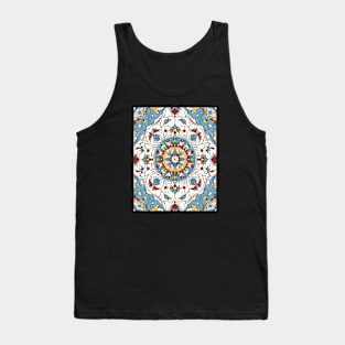 Traditional Geometric Pattern Tank Top